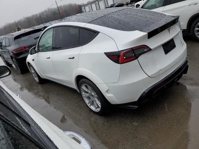 TESLA MODEL Y 2021 white  electric 5YJYGDEE2MF082699 photo #3