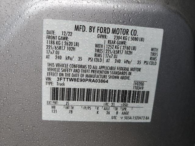 2023 FORD MAVERICK X - 3FTTW8E90PRA03864