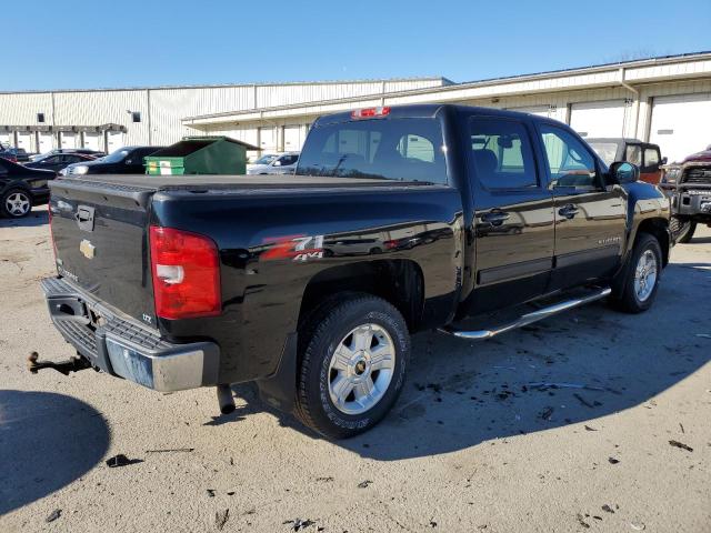 CHEVROLET SILVERADO 2011 black crew pic flexible fuel 3GCPKTE31BG265215 photo #4