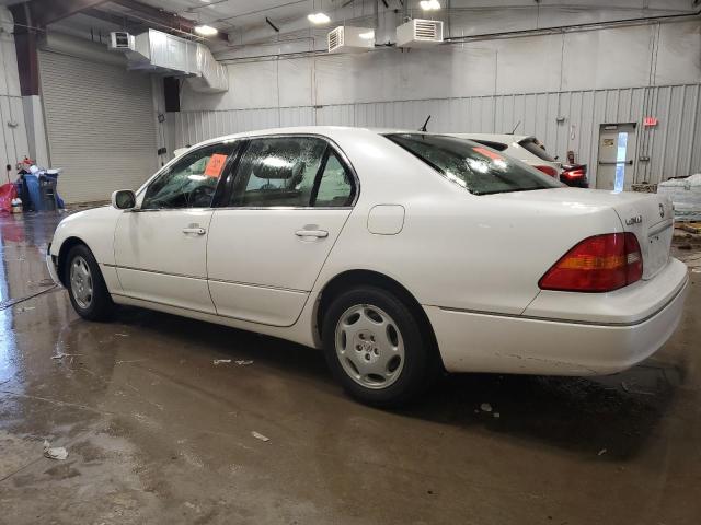 LEXUS LS 430 2001 white  gas JTHBN30F910018478 photo #3