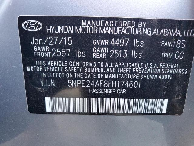 2015 HYUNDAI SONATA SE - 5NPE24AF8FH174601