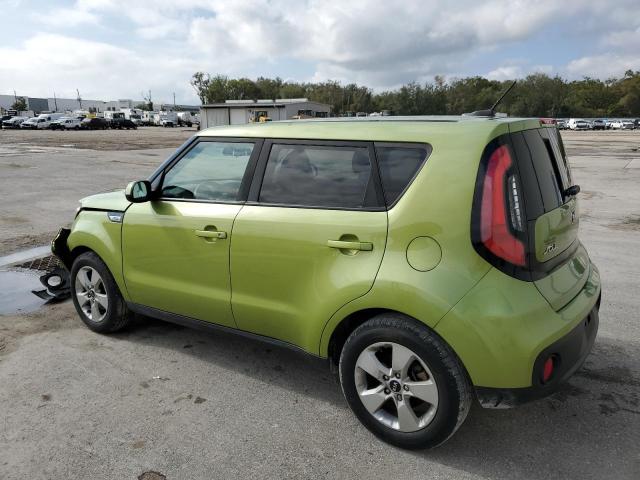 KIA SOUL 2018 green  gas KNDJN2A21J7902750 photo #3