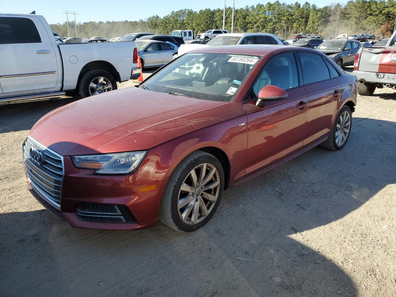 Lot #3042002240 2018 AUDI A4 PREMIUM