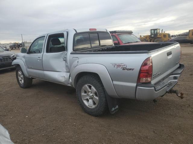 TOYOTA TACOMA DOU 2007 silver  gas 5TELU42N27Z383578 photo #3