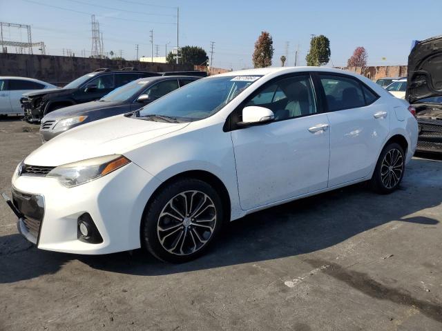 TOYOTA COROLLA L 2016 white  gas 5YFBURHEXGP538450 photo #1