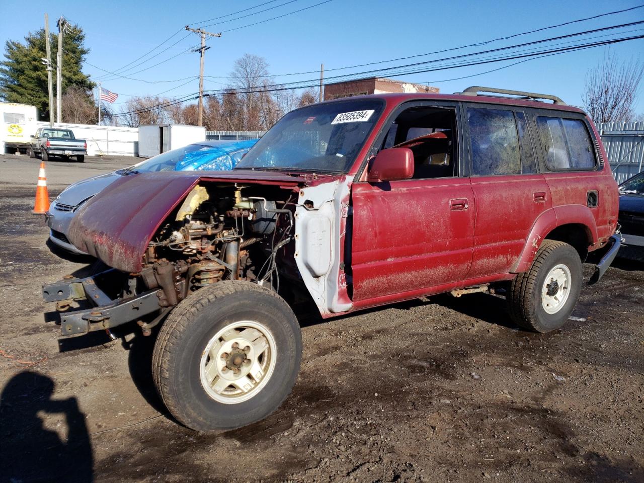 Lot #3028271800 1992 TOYOTA LAND CRUIS