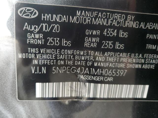 2021 HYUNDAI SONATA SE - 5NPEG4JA1MH065397