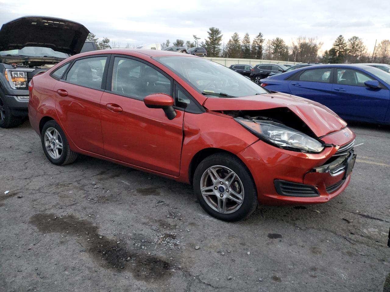 Lot #3033237807 2019 FORD FIESTA SE