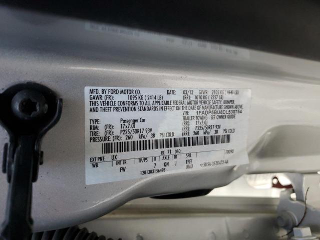 VIN 1FADP5BU8DL530754 2013 FORD CMAX no.12