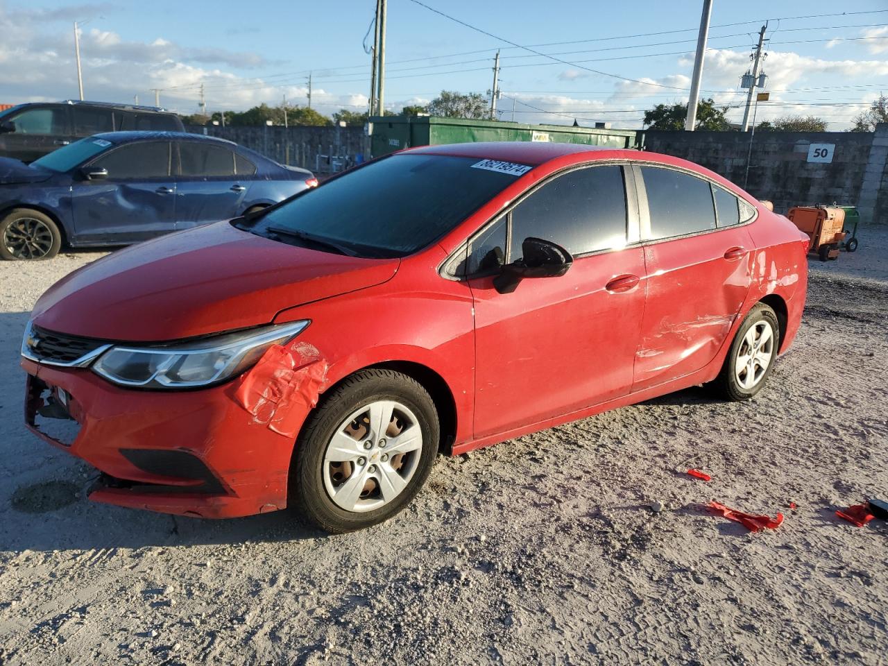 Lot #3041867429 2017 CHEVROLET CRUZE LS