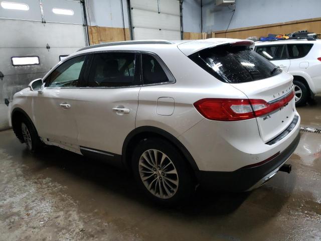 LINCOLN MKX SELECT 2016 white  gas 2LMTJ6KR9GBL70686 photo #3