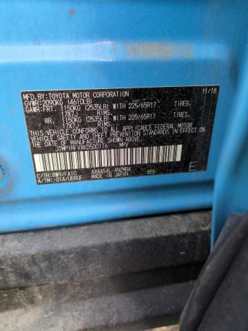 2019 TOYOTA RAV4 XLE - JTMP1RFVXKD500116