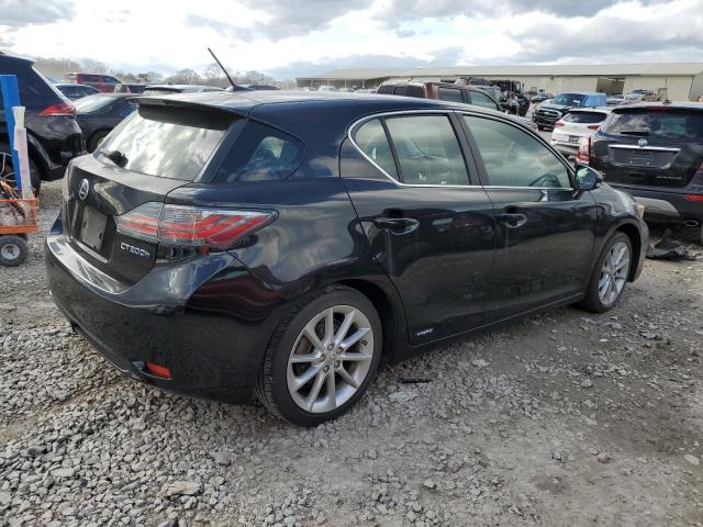 LEXUS CT 200 2012 black  hybrid engine JTHKD5BH5C2077001 photo #4