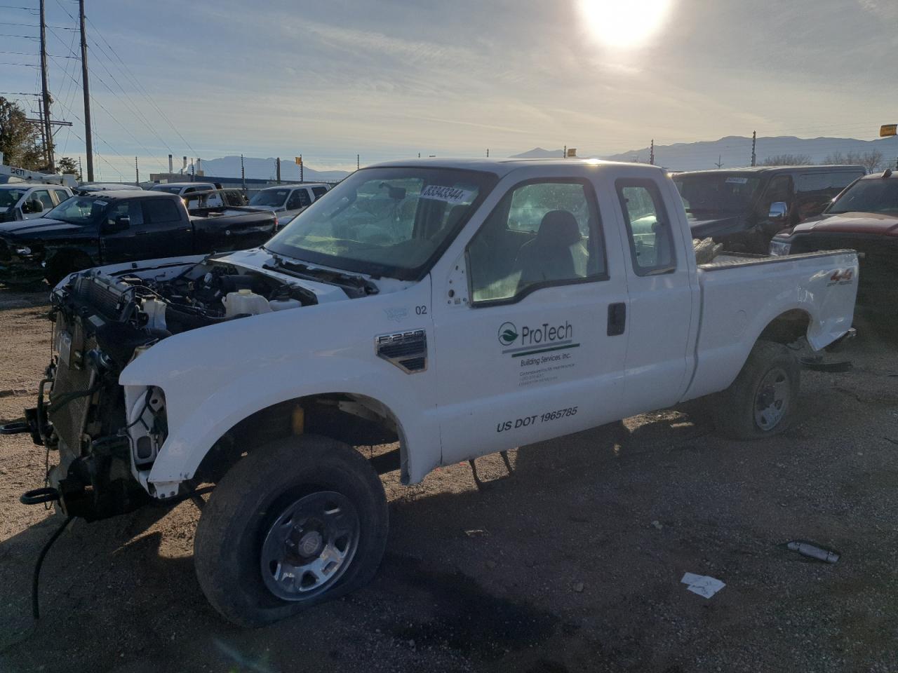 Lot #3023026106 2009 FORD F250 SUPER