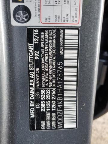 2017 MERCEDES-BENZ E 300 4MAT - WDDZF4KB1HA178765