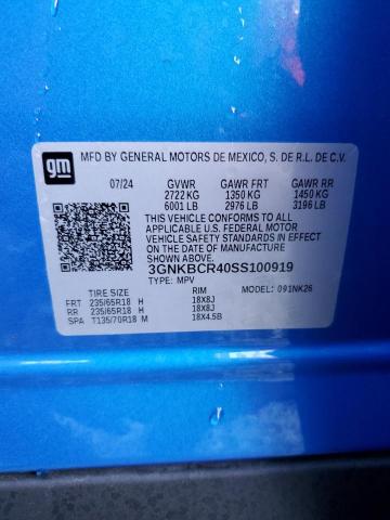 2025 CHEVROLET BLAZER 2LT - 3GNKBCR40SS100919