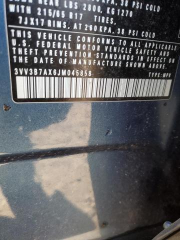 2018 VOLKSWAGEN TIGUAN SE - 3VV3B7AX6JM045858