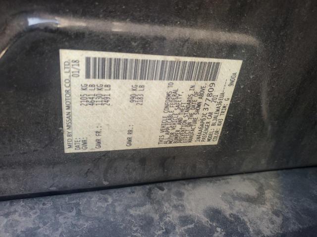 2018 NISSAN MAXIMA 3.5 - 1N4AA6AP6JC377809