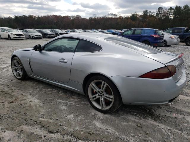 JAGUAR XKR 2007 silver coupe gas SAJWA43C279B11650 photo #3