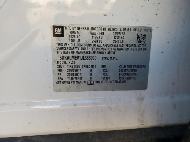 2018 GMC TERRAIN SL - 3GKALMEV1JL336000