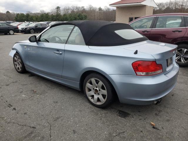 BMW 128 I 2011 blue converti gas WBAUN1C59BVH82496 photo #3