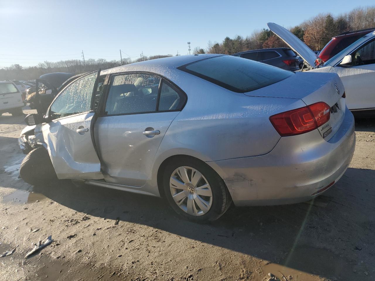 Lot #3033039002 2013 VOLKSWAGEN JETTA BASE