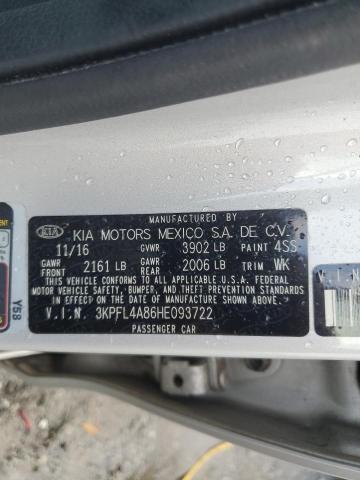 2017 KIA FORTE EX - 3KPFL4A86HE093722