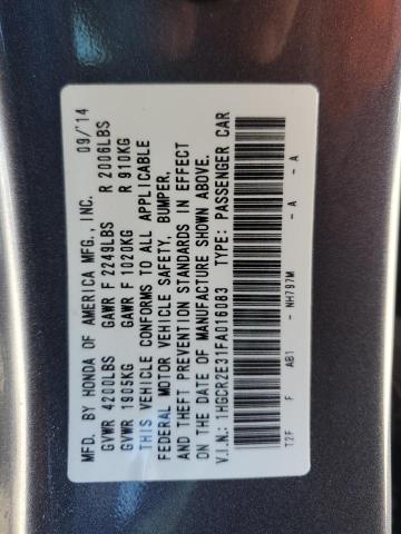 2015 HONDA ACCORD LX - 1HGCR2E31FA016083