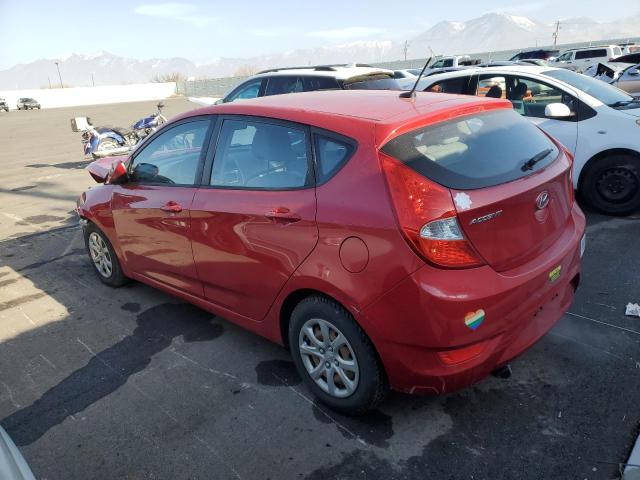 HYUNDAI ACCENT GLS 2014 red  gas KMHCT5AE1EU157043 photo #3