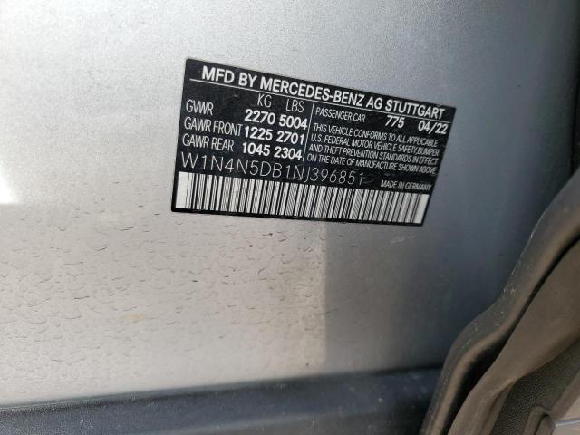 2022 MERCEDES-BENZ GLA 45 AMG W1N4N5DB1NJ396851