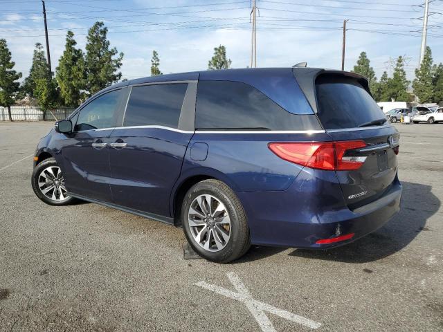 HONDA ODYSSEY EX 2021 blue  gas 5FNRL6H70MB034594 photo #3