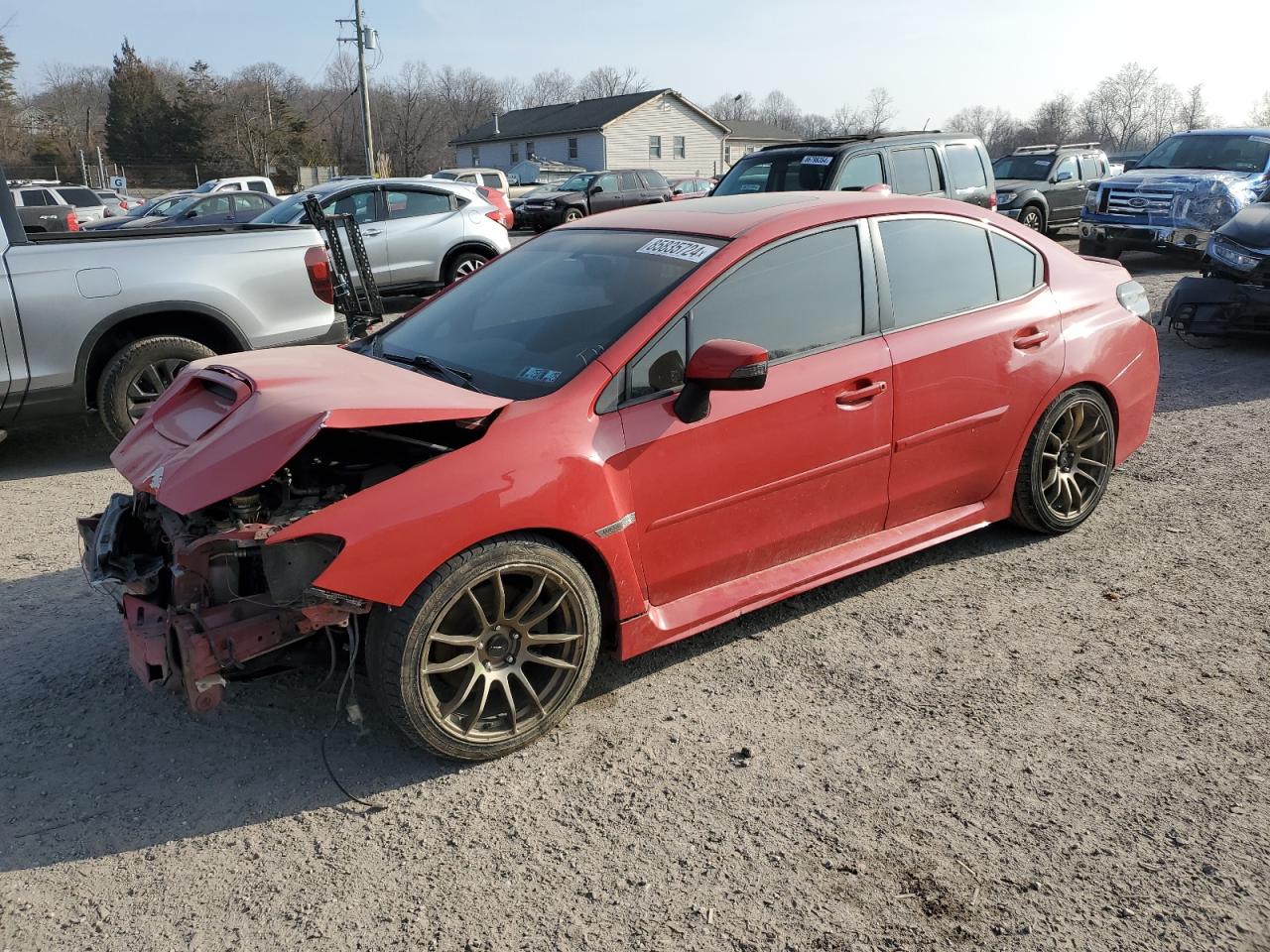  Salvage Subaru WRX