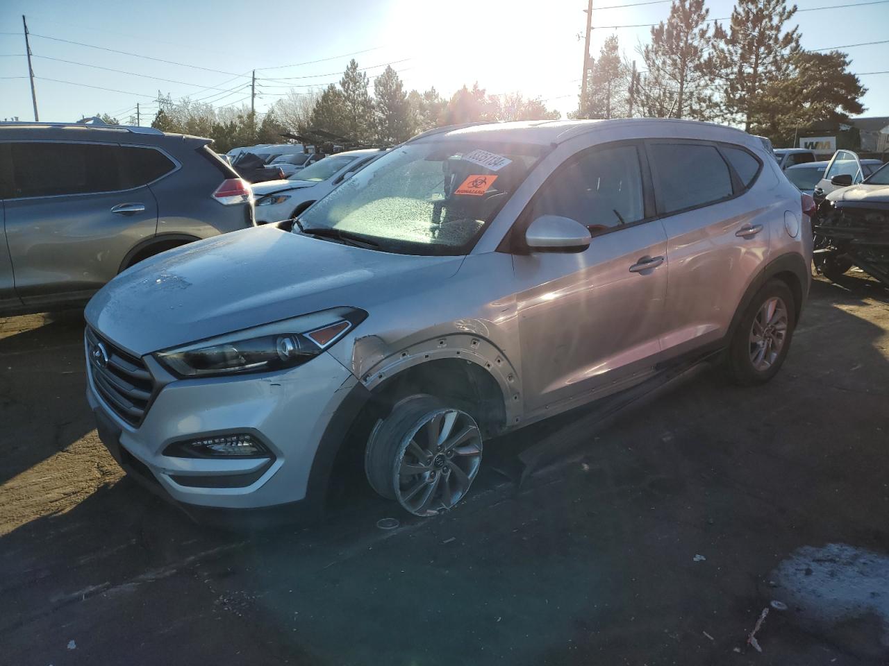 Lot #3025805301 2016 HYUNDAI TUCSON LIM