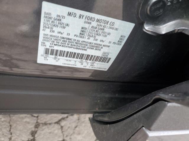 2023 FORD EXPLORER X - 1FMSK8DH9PGB80996