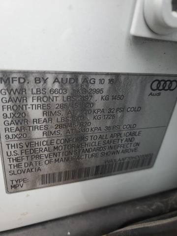 2017 AUDI Q7 PREMIUM - WA1LAAF70HD033633