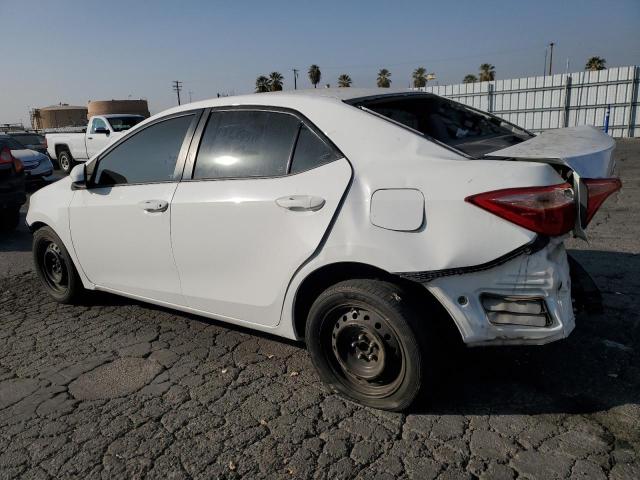 TOYOTA COROLLA L 2017 white sedan 4d gas 2T1BURHE4HC928557 photo #3