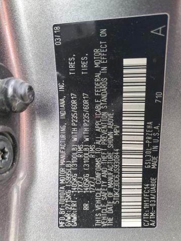 2018 TOYOTA SIENNA LE - 5TDKZ3DC6JS930844