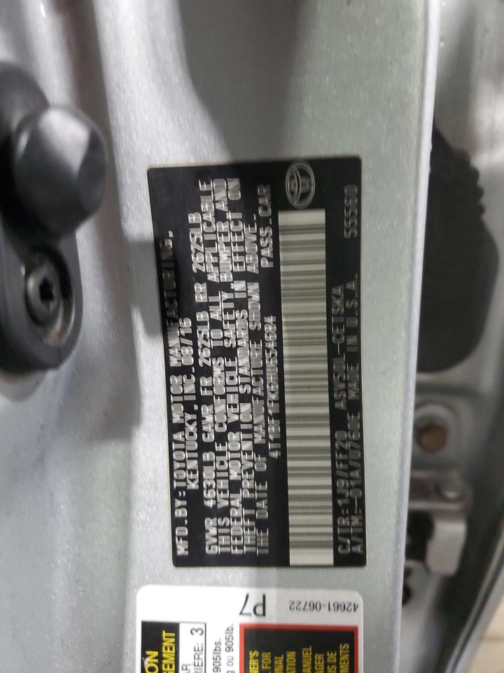 Toyota Camry le 2017