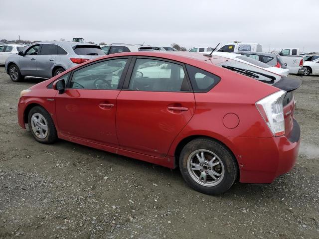 TOYOTA PRIUS 2010 red  hybrid engine JTDKN3DU3A0157869 photo #3