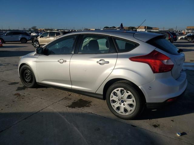 FORD FOCUS SE 2012 silver hatchbac gas 1FAHP3K20CL465787 photo #3