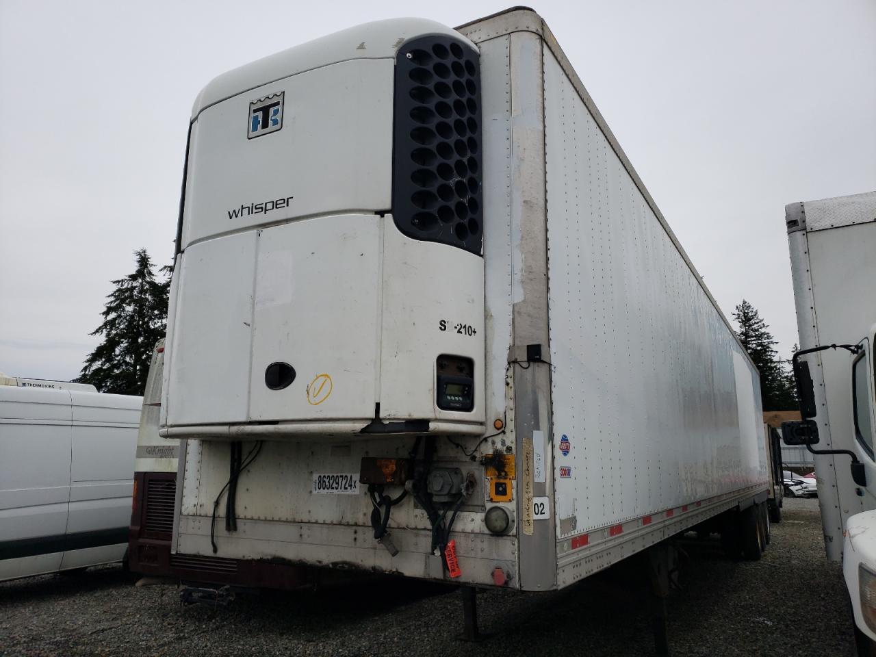 Lot #3034321102 2010 UTILITY REEFER TRL