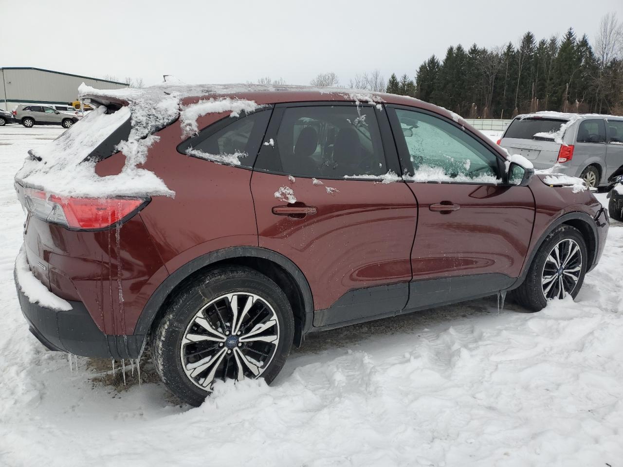 Lot #3034290136 2021 FORD ESCAPE SE