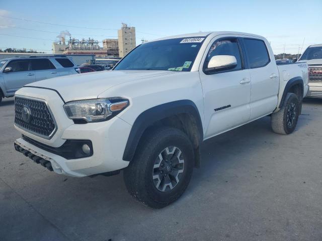 TOYOTA TACOMA DOU 2019 white  gas 3TMCZ5ANXKM280066 photo #1