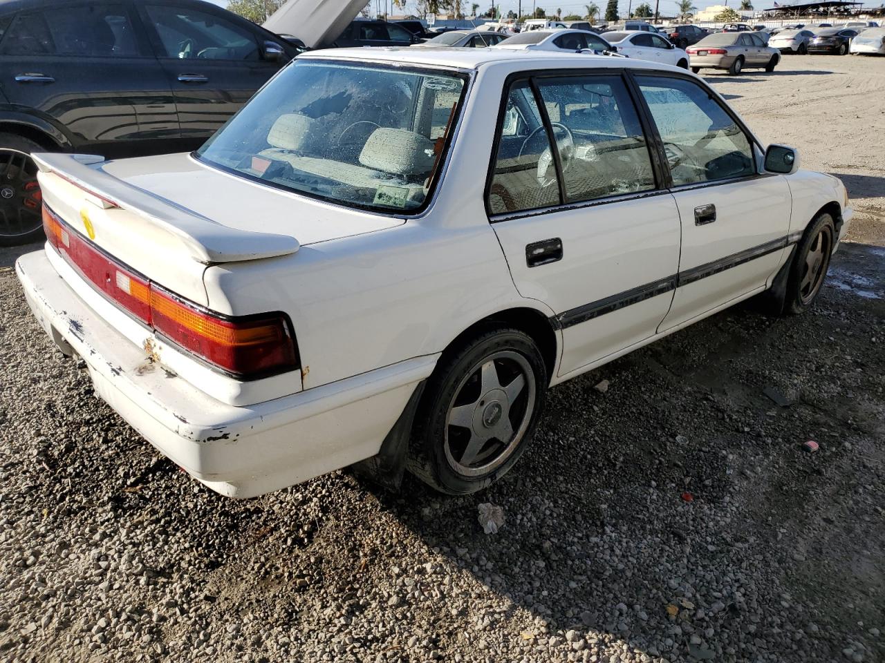 Lot #3026989768 1990 HONDA CIVIC DX