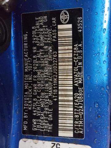2018 TOYOTA CAMRY L - 4T1B11HK2JU032763