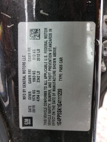 2016 BUICK VERANO - 1G4PP5SK1G4111239