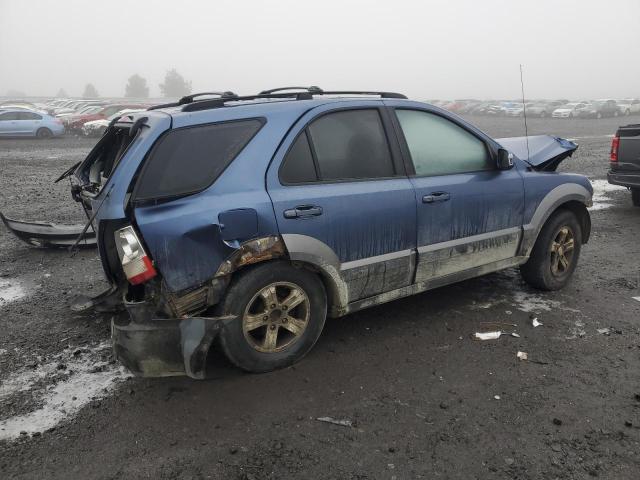 KIA SORENTO EX 2006 blue  gas KNDJC733265657372 photo #4