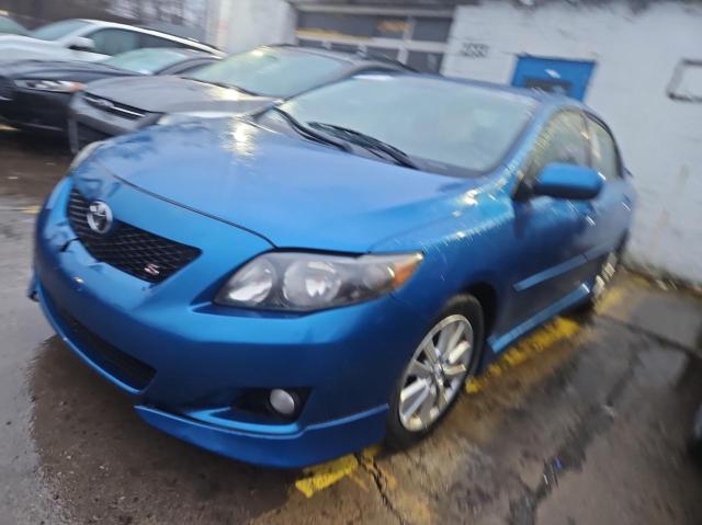 TOYOTA COROLLA BA 2010 blue sedan 4d gas 1NXBU4EE7AZ289232 photo #3