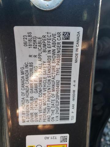 2023 HONDA CIVIC LX - 2HGFE2F28PH554992