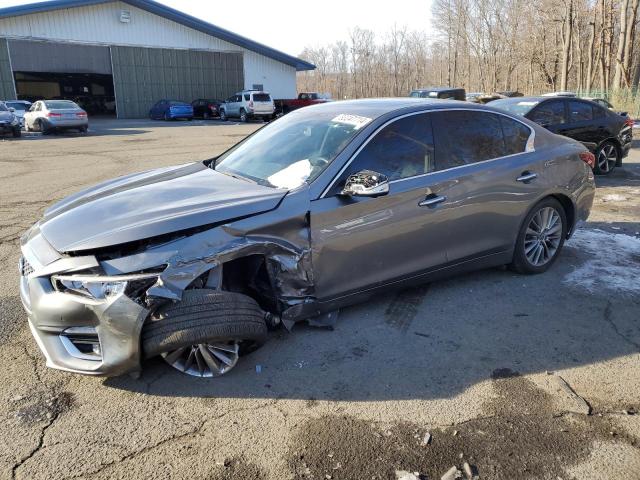 INFINITI Q50 LUXE 2019 gray  gas JN1EV7AR3KM591985 photo #1